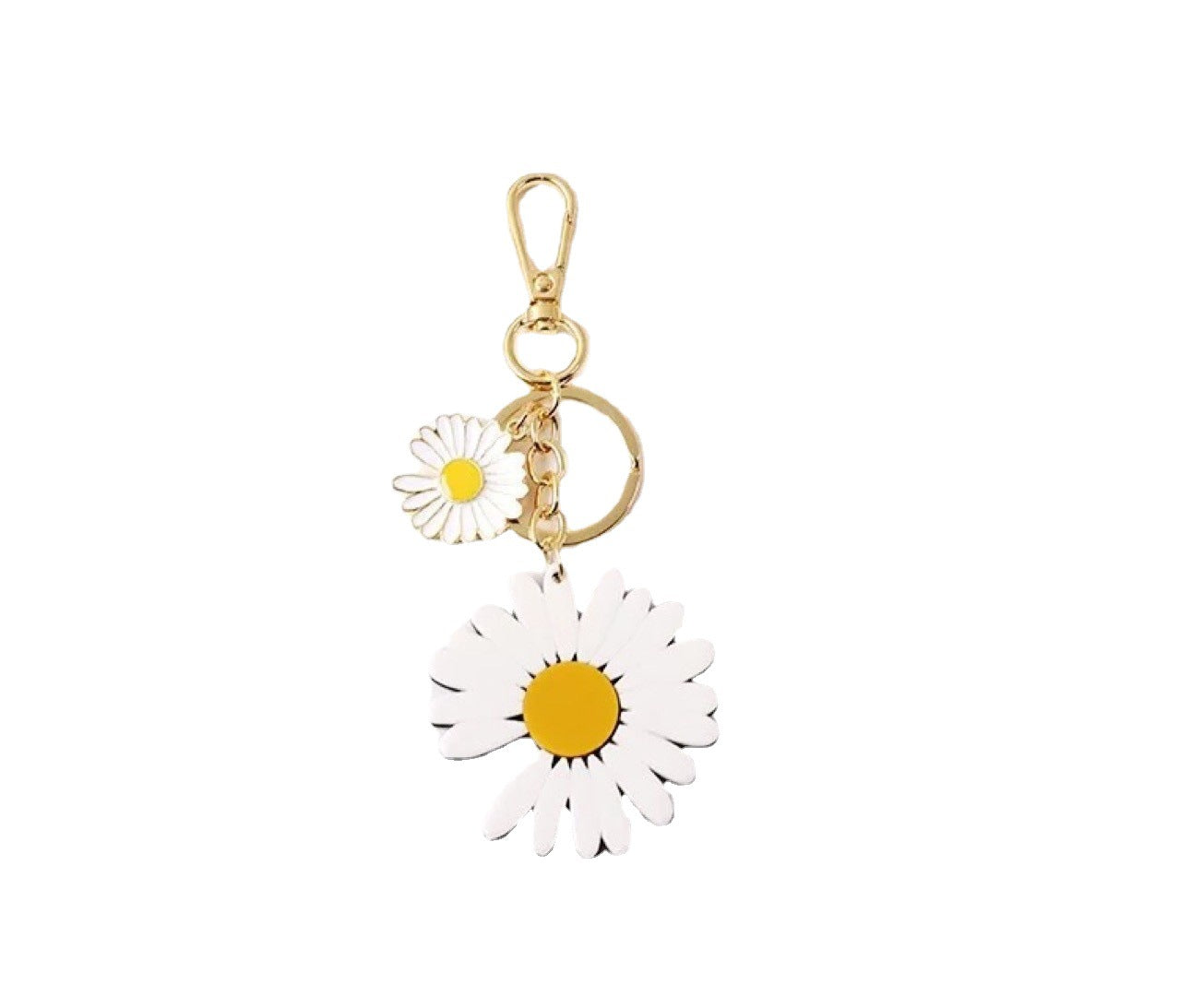 Wholesale Daisy Alloy Keychains